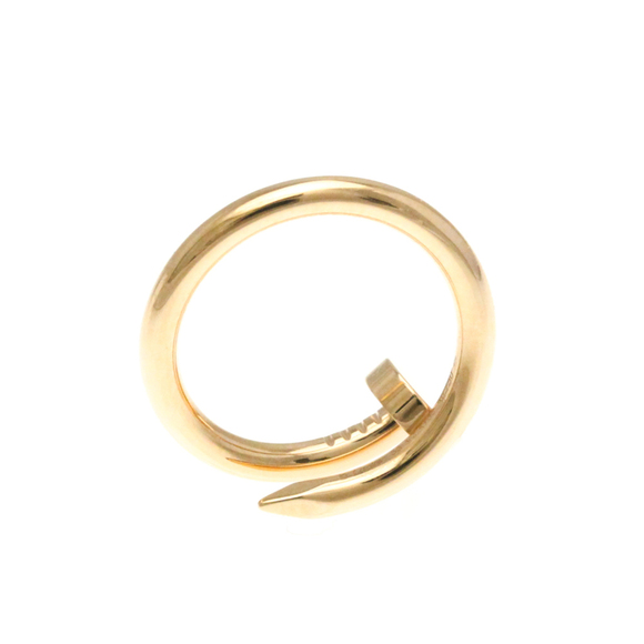 CARTIER Pink Gold (18K) No Stone Band Ring Size 7.25 #55 - Picture 2 of 9